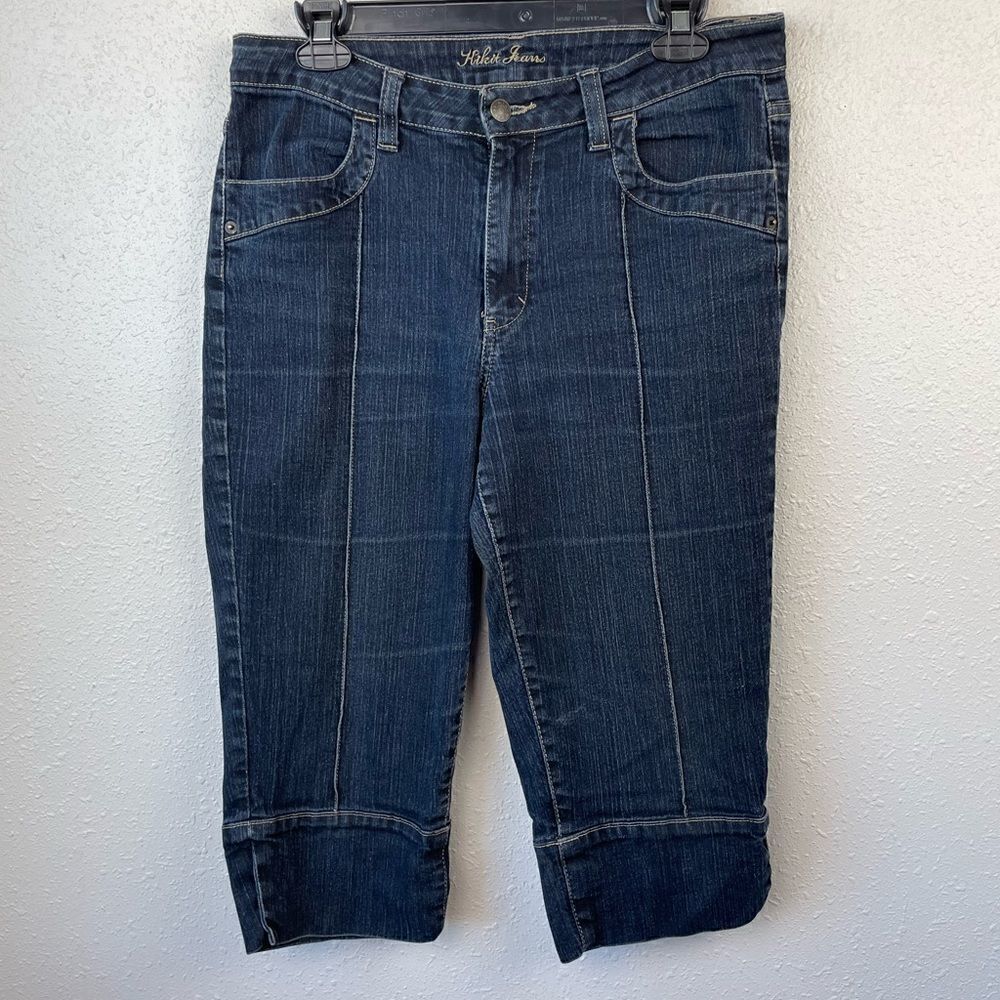 Kikit Jeans Denim Cropped Pants Size 10 EUC